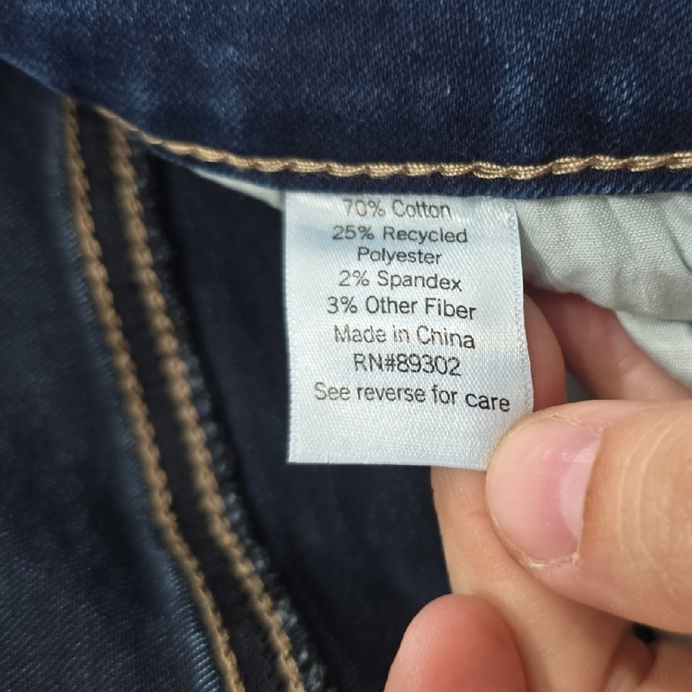 SO Deep Indigo Women's Jeggings - Picture 4 of 7